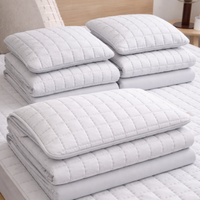[COMPRE 1, LEVE 2] Hydra Soft™ Jogo de Cama Impermeável Premium – Lençol com Elástico + 2 Fronhas.